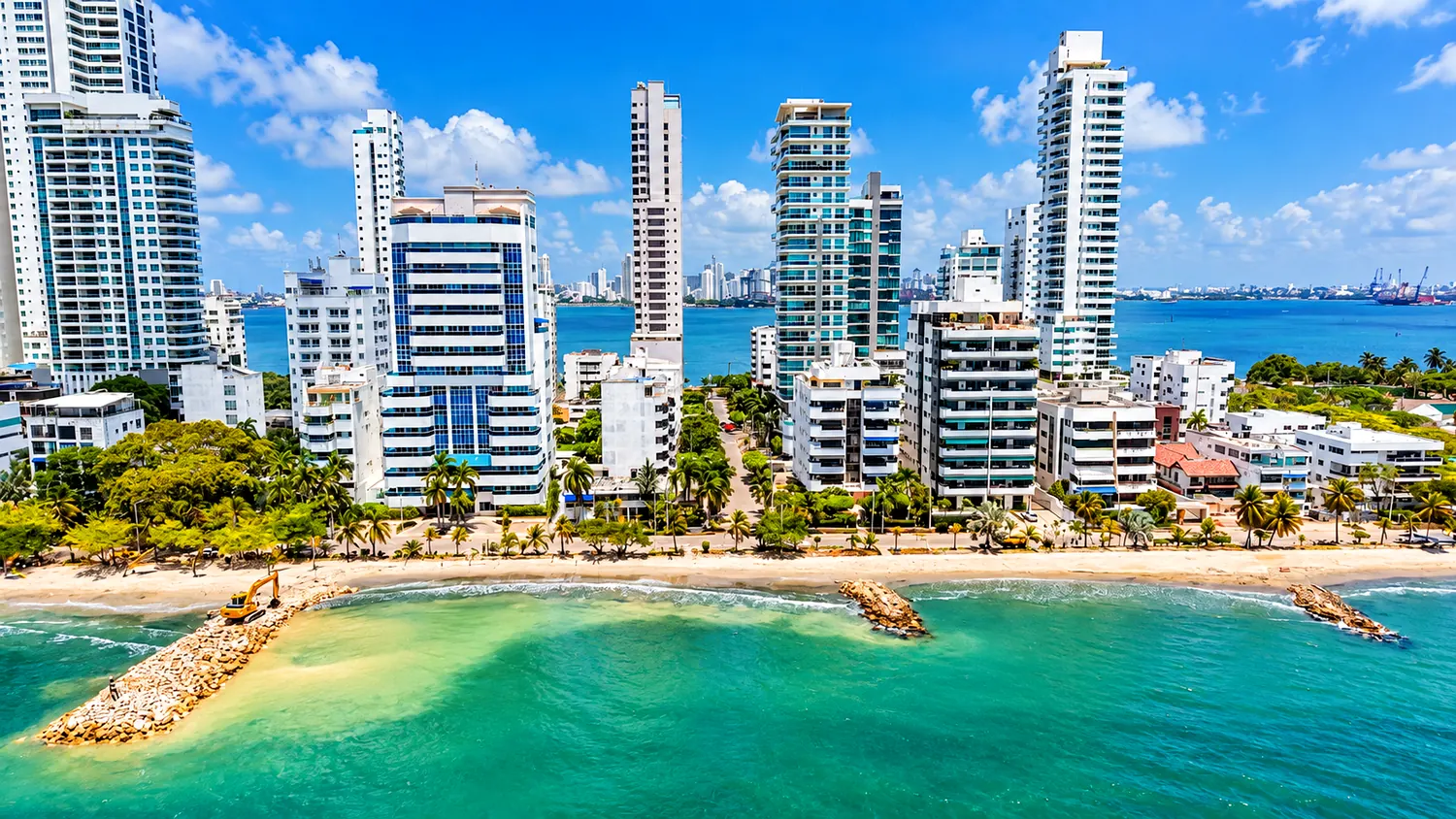 Panorámica costera de Cartagena